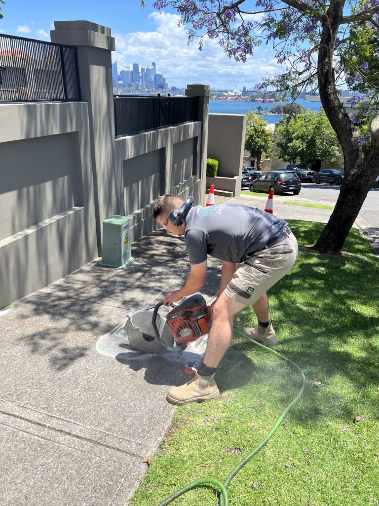 A local plumber working on a bondi home