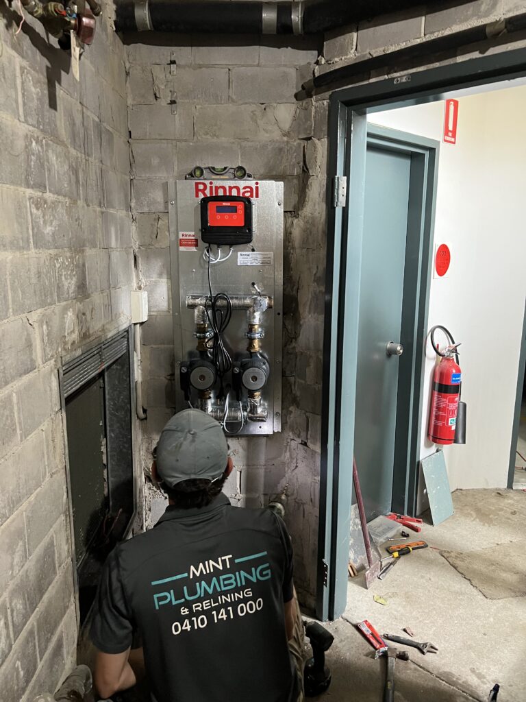 A Hot water system installed by local bondi plumbers