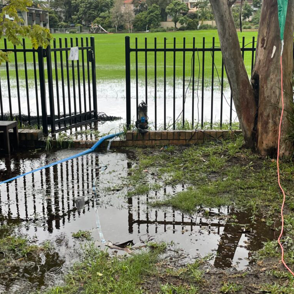 Flood Testing Mint Plumbing